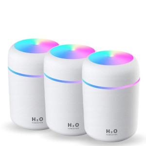 Zestaw 3 x Nawilżacz powietrza - dyfuzor do olejków - USB biały (2 W)
