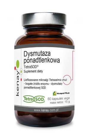 SOD 750 IU - Dysmutaza ponadtlenkowa TetraSOD® (60 kaps.)