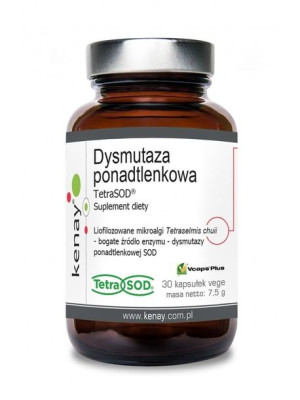 SOD 750 IU - Dysmutaza ponadtlenkowa TetraSOD® (30 kaps.)