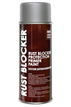 Lakier Bezpośrednio Na Rdzę Srebrny Lakier 4w1 400ml