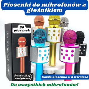 50 piosenek dla dzieci - do mikrofonów z głośnikiem