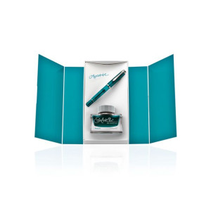 Pelikan Classic M205 Pióro wieczne Apatite M + atrament