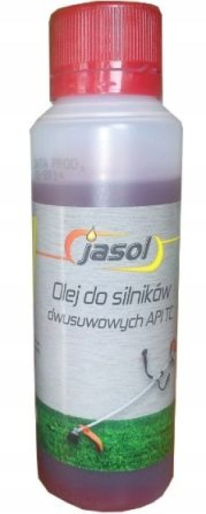 Olej do silników 2-suwowych 100ml - czerwony Jasol
