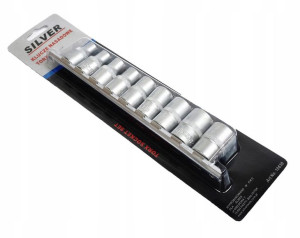 Klucze Nasadowe Torx 9el E10-e24 Nasadki 1/2 Torx