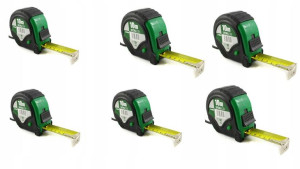 Miara Zwijana Gumowana Metrówka 10mx32mm X6 Sztuk