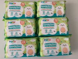 Chusteczki nawilżane Lupilu 6 x 72 szt 432 szt
