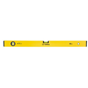Poziomnica aluminiowa typ 500, 60 cm, 2 libelle