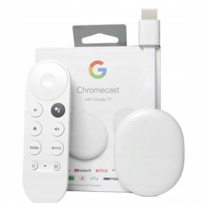 Google Chromecast 4 Hd Tv Z Hdr Z Pilotem Gogle Vr