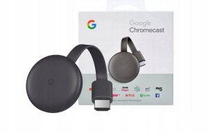 Odtwarzacz Chromecast 3 do TV gogli VR Quest