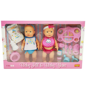 DAMI 554028 ROCKS TOYS Lalka Bobas 2pak