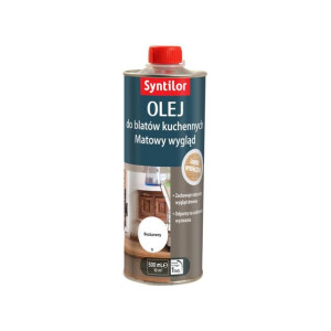 Olej do blatów kuchennych 0.5 l Bezbarwny SYNTILOR