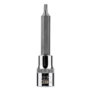 Końcówka Torx na nasadce 1/2", T25 x 100 mm