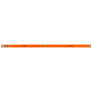 Poziomnica aluminiowa, 2 libelle, frezowana dolna powierzchnia, 150 cm