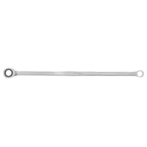 Klucz oczkowy dwustronny z grzechotką, długi 13 mm