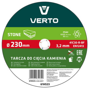 Tarcza tnąca do kamienia 230 x 3.2 x 22.2 mm