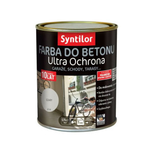 Farba do betonu ULTRA OCHRONA 0.75 l Szary SYNTILOR