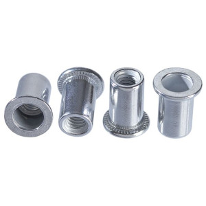 Nitonakrętki aluminiowe M6, 20 szt