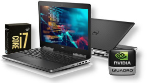 Dell Precision 7720 I7-7820hq 32gb 120gb Ssd P3000