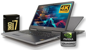 Dell Precision 7720 I7hq 4k! 16gb 2tb Nvme M1200