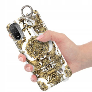 Etui z Paskiem do MOTOROLA E20 Case Kobiece Wzory