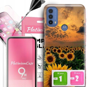 ETUI+9H do MOTOROLA E40 Kobiece Kwiaty Top Wzory