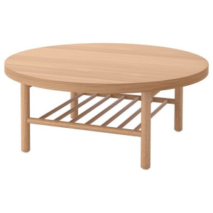 IKEA LISTERBY Stolik kawowy okleina dębowa 90 cm