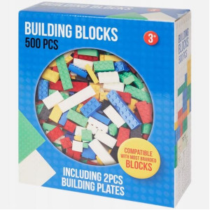 Klocki Cegiełki Zestaw 500pcs Plastikowe Jak Lego
