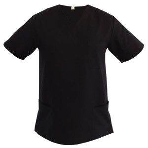 Bluza chirurgiczna bawełna 100% czarna roz. XXS