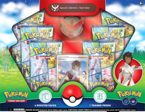 SUPER KOLEKCJA POKEMON GO TCG karty boostery PROMO Team Valor Special Colle