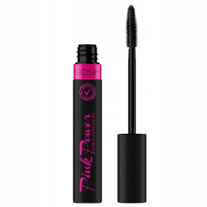 Gosh Pink Power mascara czarny tusz do rzęs BLACK 10ml