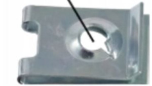 Blaszka Montażowa Audi 80,vw 6,3mm