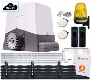 Napęd automat do bramy przesuwnej GATO 600kg WiFi