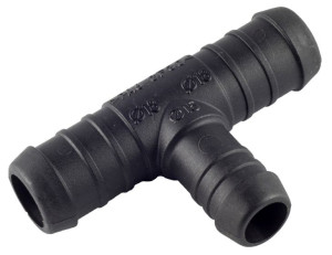 Trójnik Przewodu Wodnego 18x15x18 Mm Łącznik Węża Przewodu Wodnego Plastik