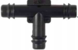 Trójnik Złączka Wody 7.8x7.8x7.8mm Łącznik Węża Trojnik Spryskiwacza Przewo