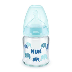 Nuk Szklana Butelka Antykolkowa Z Czujnikiem 120ml