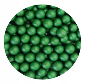 POSYPKA PEREŁKI CUKROWE zielone ciemne 7mm - 50g