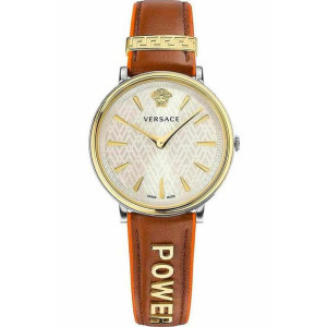 Zegarek marki Versace model VBP070017 kolor Brązowy. Akcesoria Damskie. Sez
