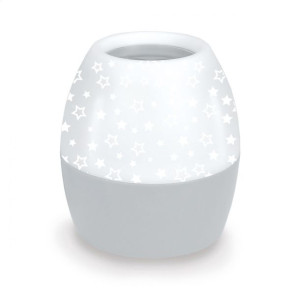 Omega Led Projector Projektor Night Light Grey Star Pattern 45180