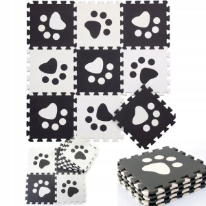 Mata Edukacyjna Piankowa Dywan Puzzle Zestaw