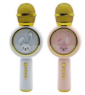 Bezprzewodowy Mikrofon Karaoke Bunny Królik