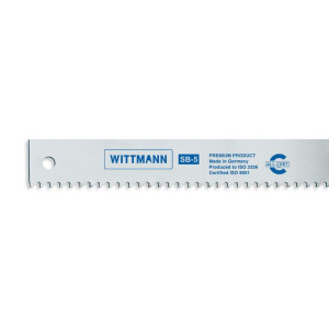 Brzeszczot maszynowy WITTMANN SB-5 500x40x2,0mm 6z/cal 10,5mm pin mocujący