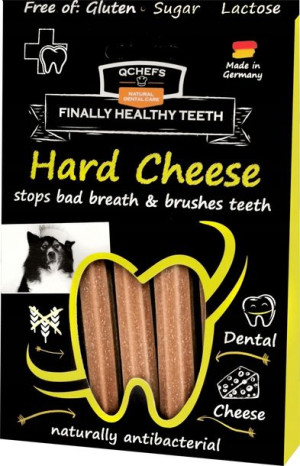 QCHEFS Hard Cheese patyki do higieny jamy ustnej