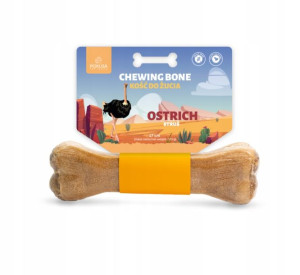 Kości do żucia dla psa STRUŚ I WOŁOWINA 17cm