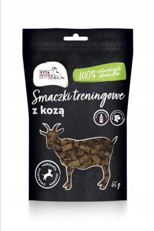 Smaczki treningowe z kozą trenerki dla psa