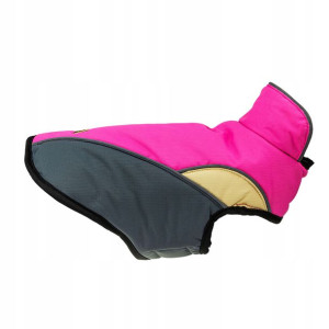 Zimowe ocieplane ubranko dla psa odblask S 25 cm