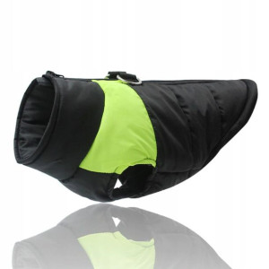Zimowe pikowane ocieplane ubranko dla psa XL 40cm