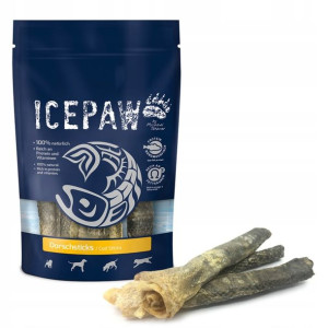 ICEPAW przysmaki ze skóry dorsza dla psa gryzaki.