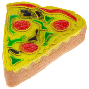 ZABAWKA dla psa gumowa PIZZA italianio piszcząca