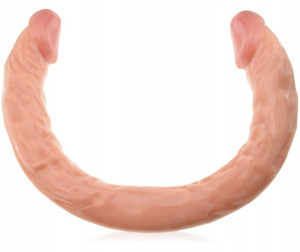 Dwustronny Giętki Penis Dong Dildo Lesbijskie 42cm