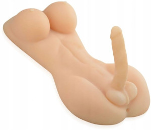 Lalka Shemale 1:1 Duży Tors Z Penisem I Piersiam